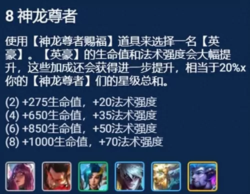 龙神英雄阵容怎么搭配最强　云顶之弈最强阵容与出装-第7张