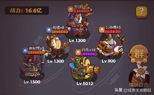 咸鱼之王阵容搭配最强阵容爬塔　末日血战最强爬塔阵容-第5张