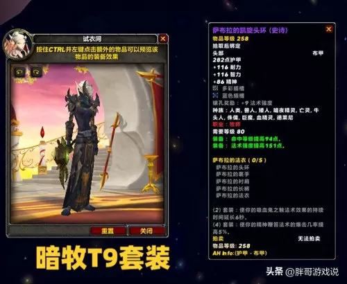 魔兽最新阵容装备搭配攻略　魔兽世界种族职业搭配-第10张