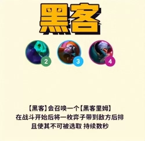 黑客特工阵容搭配图片高清　黑夜刺客阵容-第1张