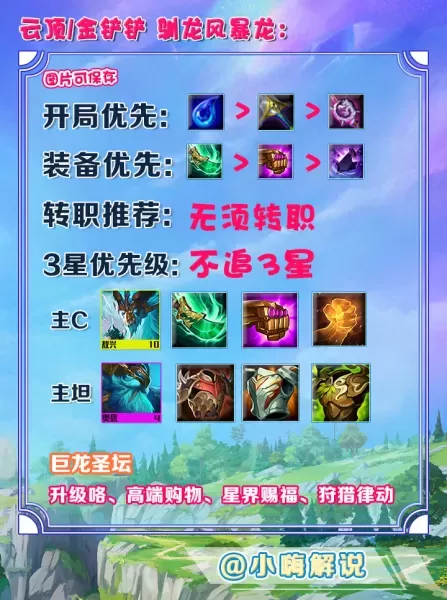 驯龙风暴阵容搭配图鉴大全　云顶之弈驯龙大师阵容-第5张