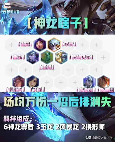 龙神瞎子阵容搭配攻略视频　暗神龙第三层挂机阵容-第1张