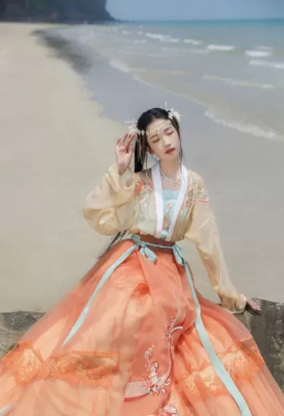 神仙阵容汉服怎么搭配图片　仙气飘飘的汉服-第6张