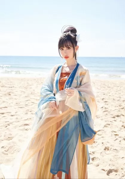 神仙阵容汉服怎么搭配图片　仙气飘飘的汉服-第7张