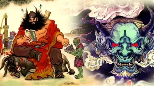 门神钟馗最强搭配阵容图片　春节门神是钟馗和谁-第8张
