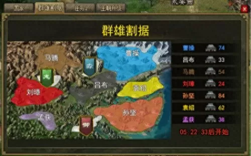群雄赤金阵容配置搭配攻略　群雄割据阵容-第1张