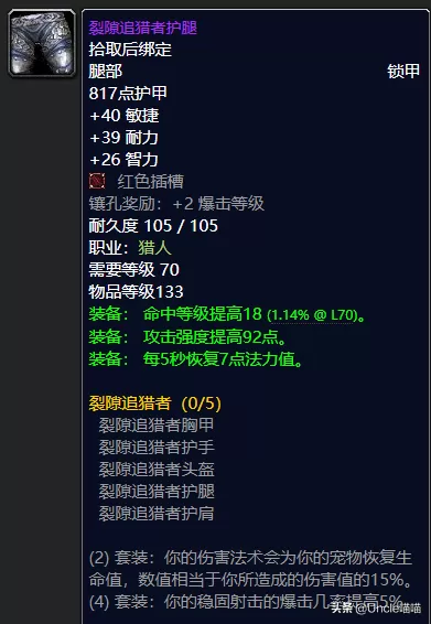 魔兽世界猎人战场装备　魔兽世界怀旧服猎人战场装备-第16张