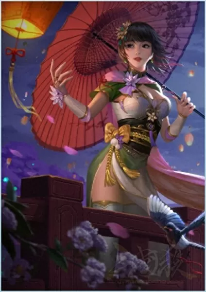 三国杀1v1大乔　三国杀SP大乔-第1张