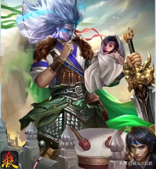 三国杀孙鲁育　三国杀中光脚的女武将图片-第1张