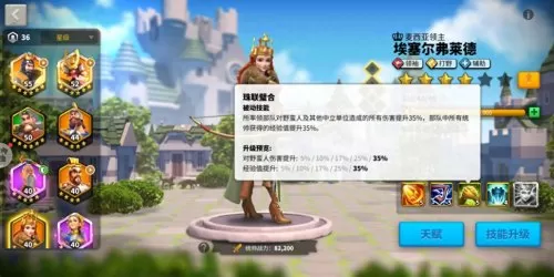 理查天赋加点　万国觉醒理查一世天赋加点图-第4张