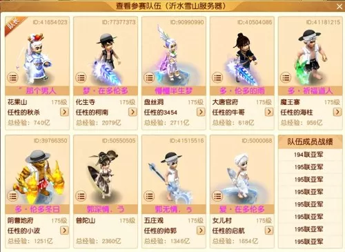 梦幻西游服战队名字　珍宝阁服战队成员介绍-第4张