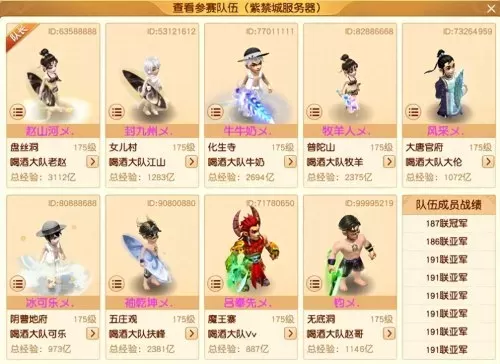 梦幻西游服战队名字　珍宝阁服战队成员介绍-第7张