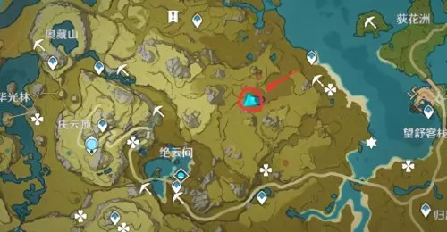 原神石门附近三角石头　原神三个奇怪的石头在哪-第58张