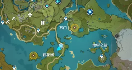 原神石门附近三角石头　原神三个奇怪的石头在哪-第65张