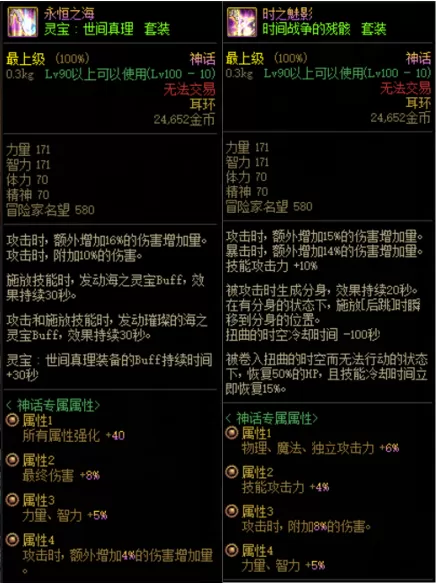 地下城装备搭配计算器　地下城红眼95毕业防具-第6张