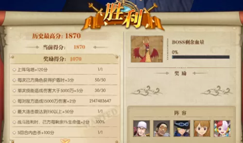 2019燃烧意志阵容搭配　海贼王燃烧意志推荐阵容-第4张