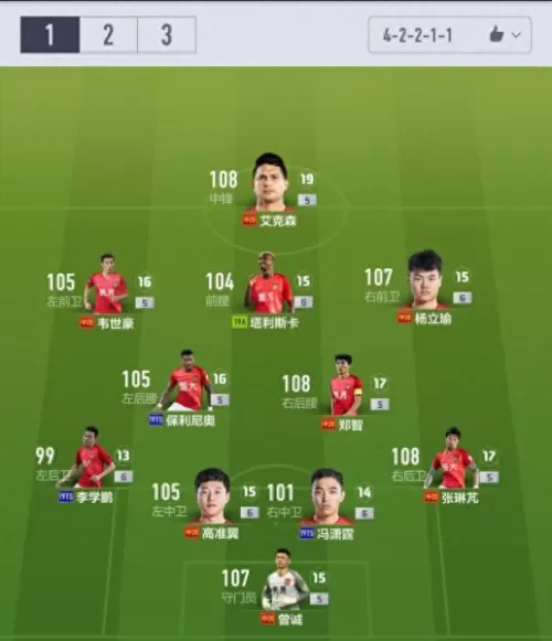 fifa恒大最强阵容搭配　fifaol4强化官方概率表-第1张