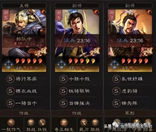三战夏侯渊阵容最强搭配(夏侯渊顶级搭配)-第2张