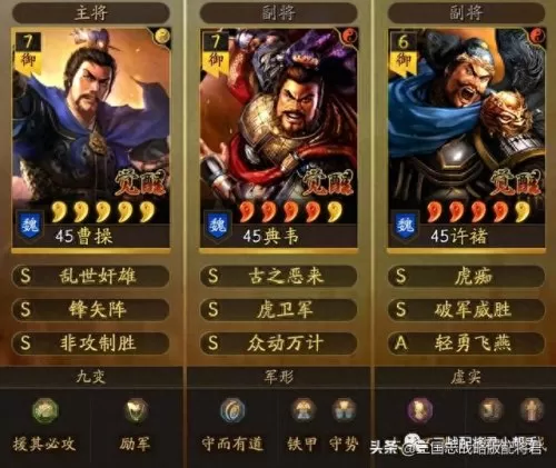 三战许褚阵容搭配最新　最适合许褚的三个战法-第2张