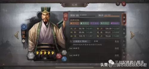 五谋程昱最强阵容搭配　程昱神级黑科技配置-第1张