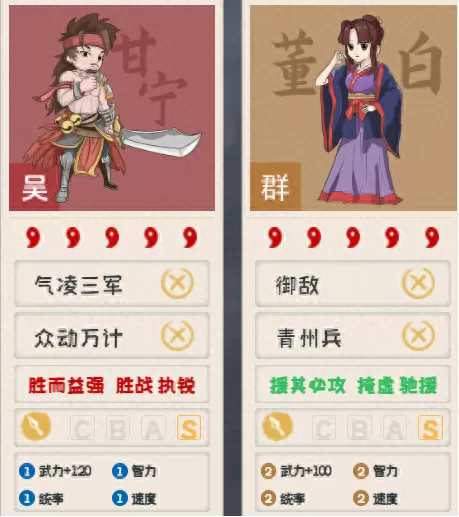 全民神将甘宁阵容搭配　甘宁最稳的一套阵容-第12张