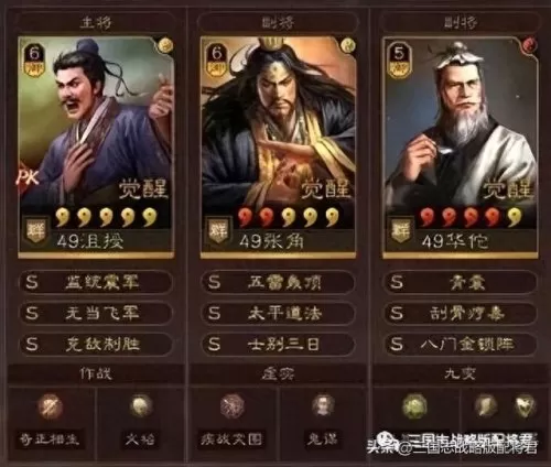 前期华佗最佳搭配阵容图(三国志华佗黑科技阵容)-第2张