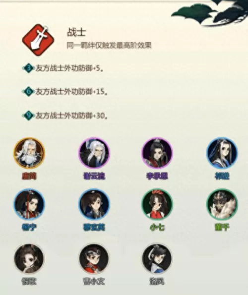 剑三侠客阵容搭配图表　剑网三什么侠客最好-第27张