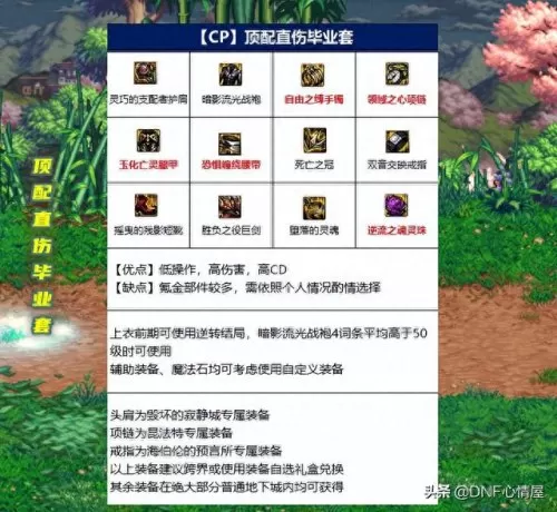 剑魔105史诗搭配阵容　契魔者105级装备选择-第4张