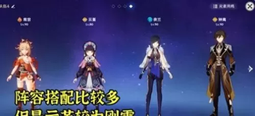 原神元素阵容搭配羁绊　原神0氪必练角色-第2张