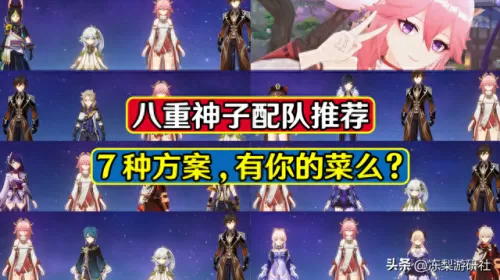 原神八重阵容搭配推荐　原神四星平民队伍搭配-第1张
