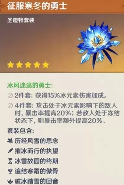 原神冰冻队阵容搭配　4星永冻流阵容平民-第4张