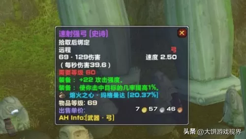 60级魔兽世界有没有多加属性装备　魔兽世界怀旧服盗贼毕业装备-第2张