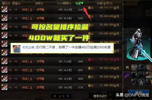 dnf105传说装备哪里刷　地下城100级传说装备在哪兑换-第2张