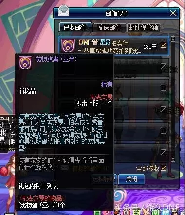 dnf亚米现在还能获得嘛　DNF亚米-第2张