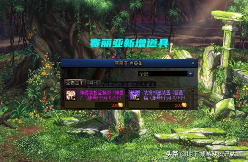 dnf装扮互换卷在哪买　dnf武器装扮拍卖行能买吗-第2张