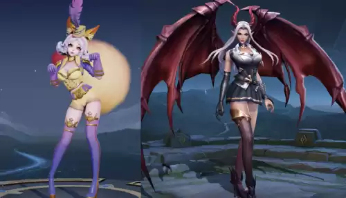 暗夜是怎样被变成妖姬的　妖姬皮肤-第2张