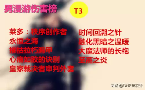 地下城漫游神话装备排名　DNF漫游神话排名-第4张