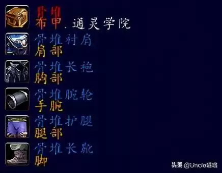 魔兽世界世界骨堆在哪　通灵学院的骨堆护腿-第2张