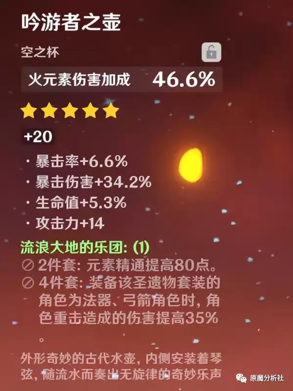 原神什么本容易出攻击杯　原神什么本容易出火伤杯-第1张