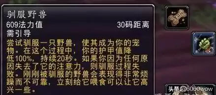魔兽新抓的宝宝怎么提高忠诚度　魔兽世界怀旧服猎人宝宝-第2张