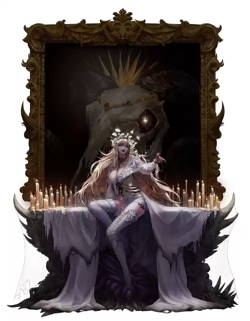 dnf死灵术士动态壁纸　DNF原画壁纸-第2张