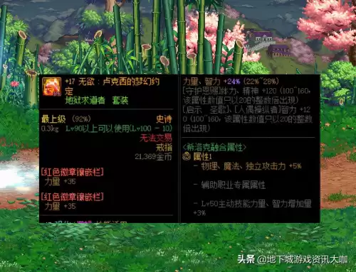 地下城与勇士狂战圣者遴选　地下城与勇士红眼装备选择-第3张