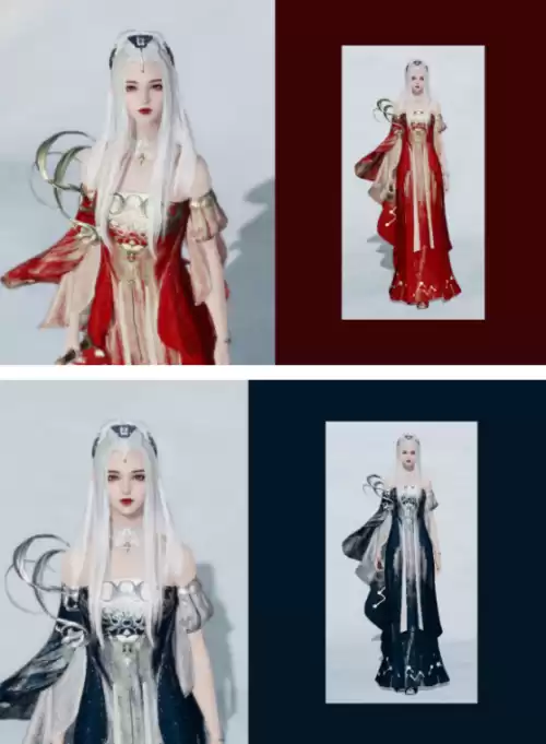 天刀手游头发怎么染白色　天刀手游染色数据少女-第6张