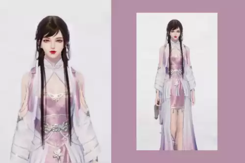 天刀手游头发怎么染白色　天刀手游染色数据少女-第9张
