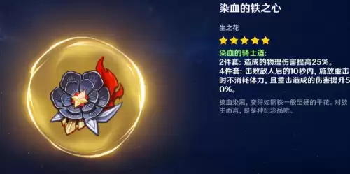 原神骑士道圣遗物怎么获得　染血的骑士道圣遗物谁用-第1张