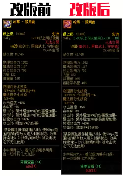 dnf100版本鬼剑士毕业武器　鬼剑士100级武器排行-第8张