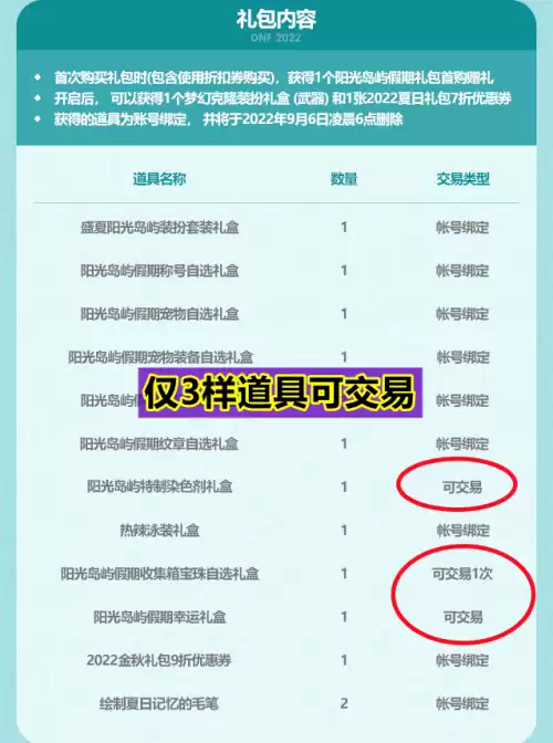 dnf夏日宠物装备可以在拍卖上买吗　dnf2021夏日宠物装备能交易吗-第3张