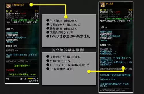 dnf剑宗堆什么属性强化　剑宗100级走什么属强-第17张