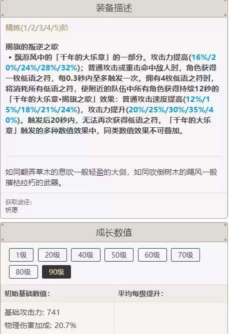 原神胡桃能用天空之脊吗　原神胡桃武器推荐排行-第4张