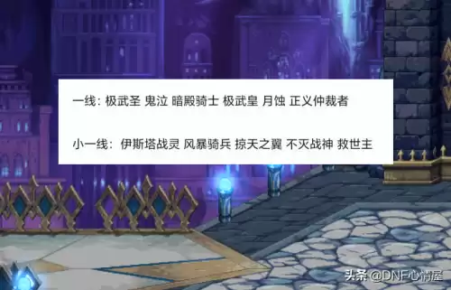 地下城100版本职业　地下城与勇士100级版本-第5张